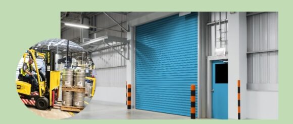 倉庫のシャッター故障、修理