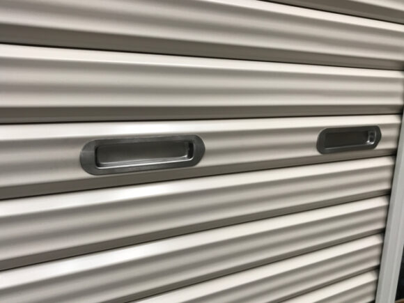 福岡市　シャッター　取っ手　修理　シャッター工事